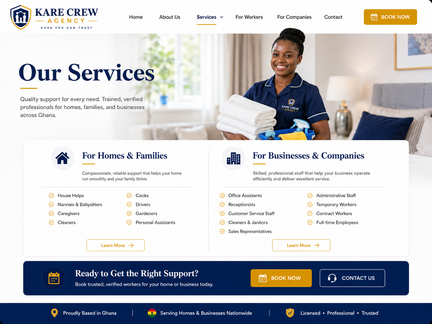 Kare Krew services